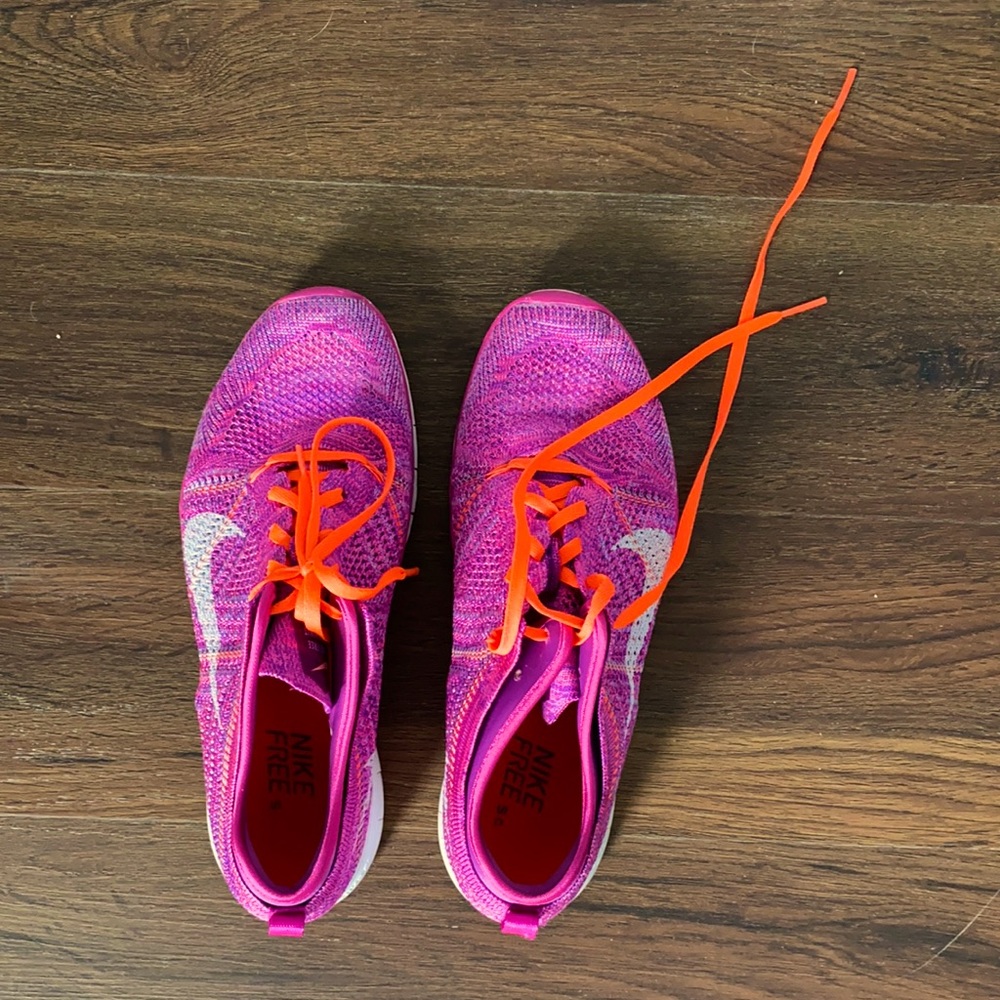 Nike Free TR Flyknit Multicolored Shoe Size 8